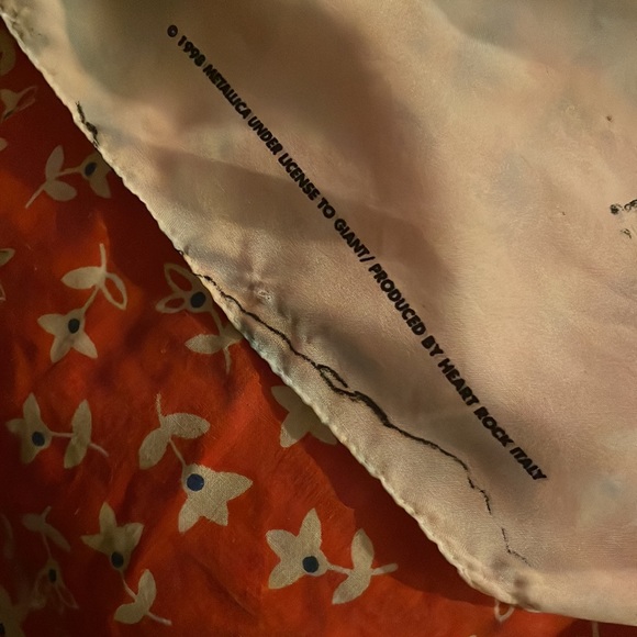 1998 Vintage Metallica and Justice for All Tapestry - Picture 2 of 6